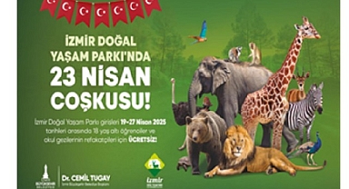 İzmir Büyükşehir Belediyesi’nden çocuklara 23 Nisan hediyesi