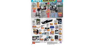 12 Haziran’da A101’de Moped Ürünleri Satışta