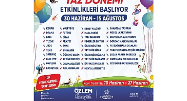 Başkan Çerçioğlu ile Aydınlı Çocuklar Yaz Tatilinde Eğlenirken Öğrenecek