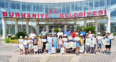 Burhaniye’de çevreye duyarlı öğrenciler ödüllendirildi