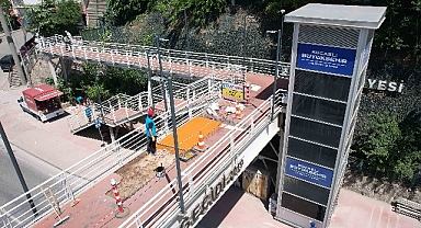 Büyükşehir’den üst geçitlere hassas dokunuş