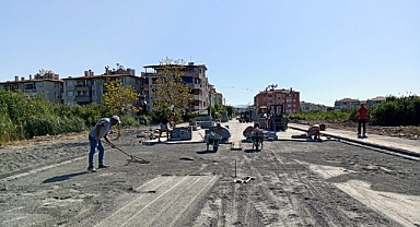 Edremit’in dört bir yanında çalışmalar aralıksız sürüyor
