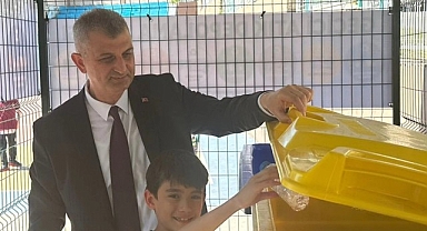 Gölcük Belediyesi’nden öğrencilere sıfır atık eğitim sahası
