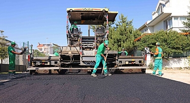 Çankaya, Asfalt Serim Çalışmalarına Hız Verdi