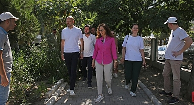 Karşıyaka Belediyesi’nden çevreci sulama: Yer altından yeşil alanlara!