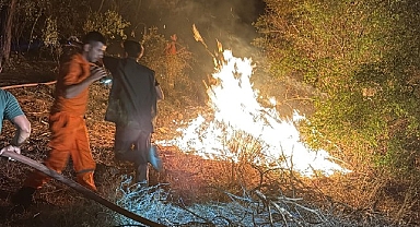 Kemer’de korkutan yangın