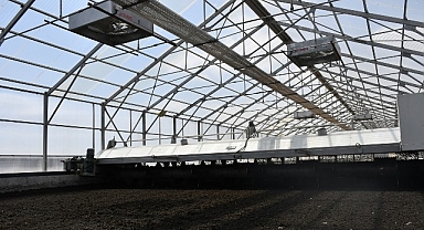 Solar Çamur Kurutma Tesisi’nde 15 ton çamur kurutuluyor