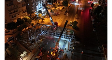 Yeni Girne Caddesi yayalar için daha güvenli oluyor