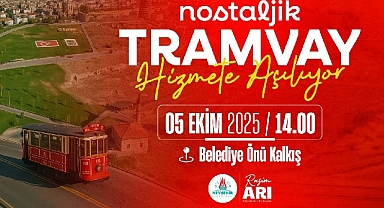Nevşehir’de bir ilk; Nostaljik Tramvay Hizmete Açılıyor 
