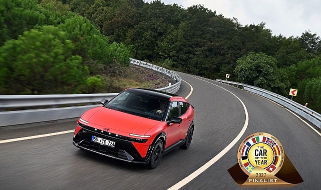 Hyundai IONIQ 3, 2027 Avrupa’da Yılın Otomobili Finalisti Seçildi.